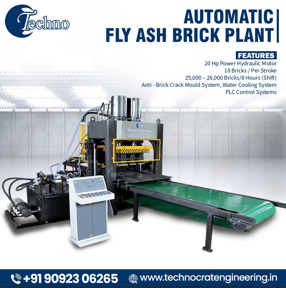 Technocrat Engineering – Leading Fly Ash Brick Machine Manufacturer in Coimbatore