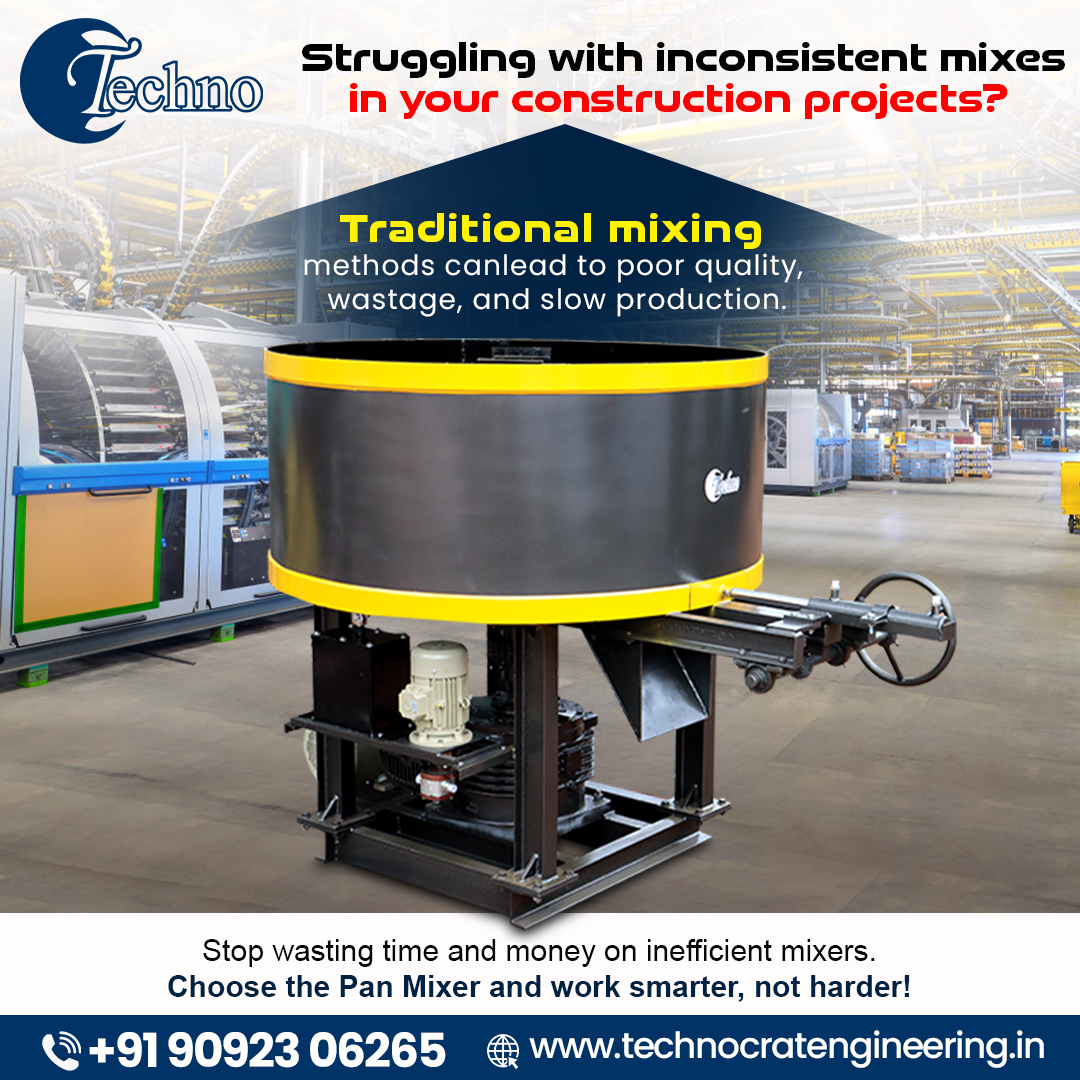 Pan Concrete Mixer Making Manufacturer in Tamil Nadu – Powered by Technocrat