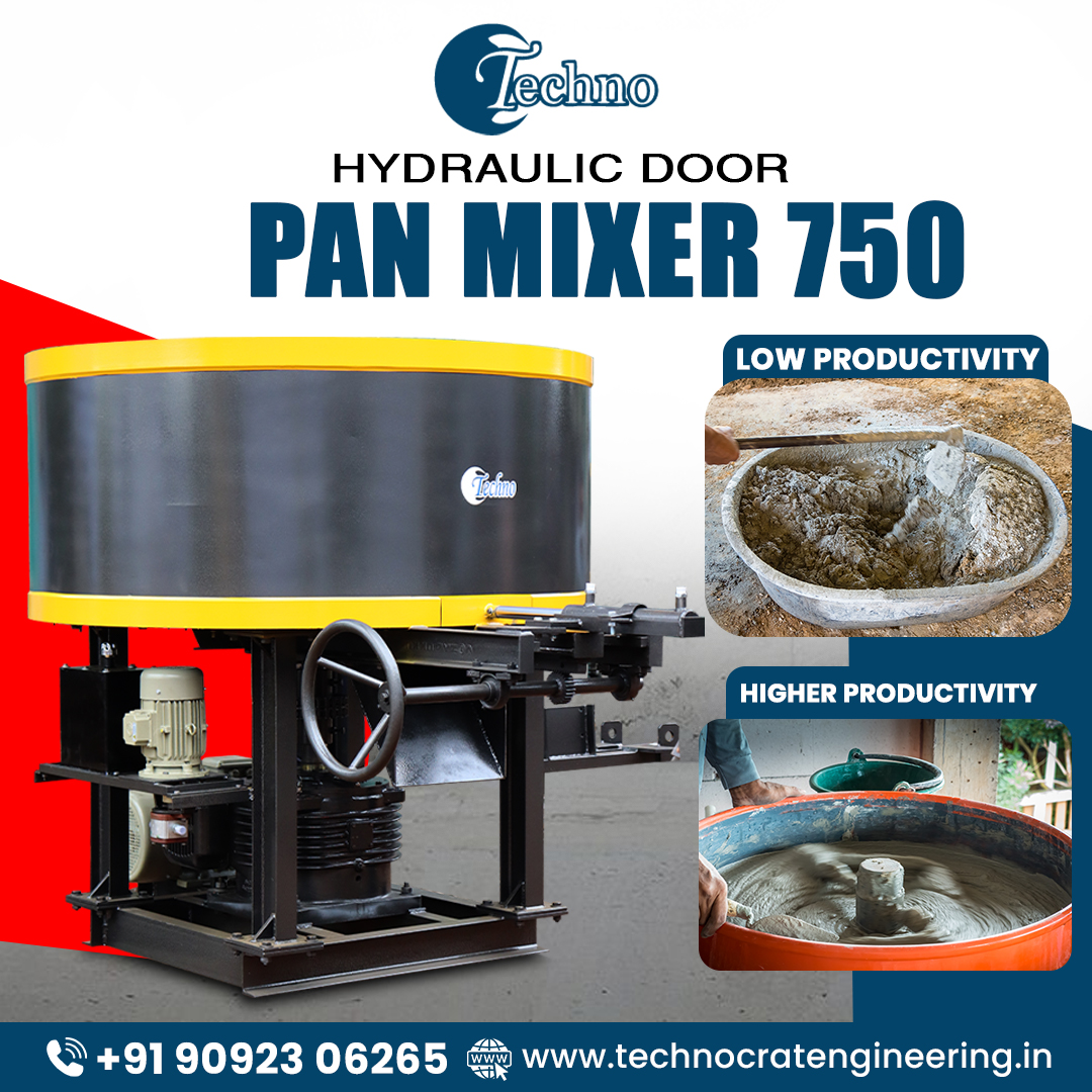 Pan Mixer Machine Manufacturer in Coimbatore
