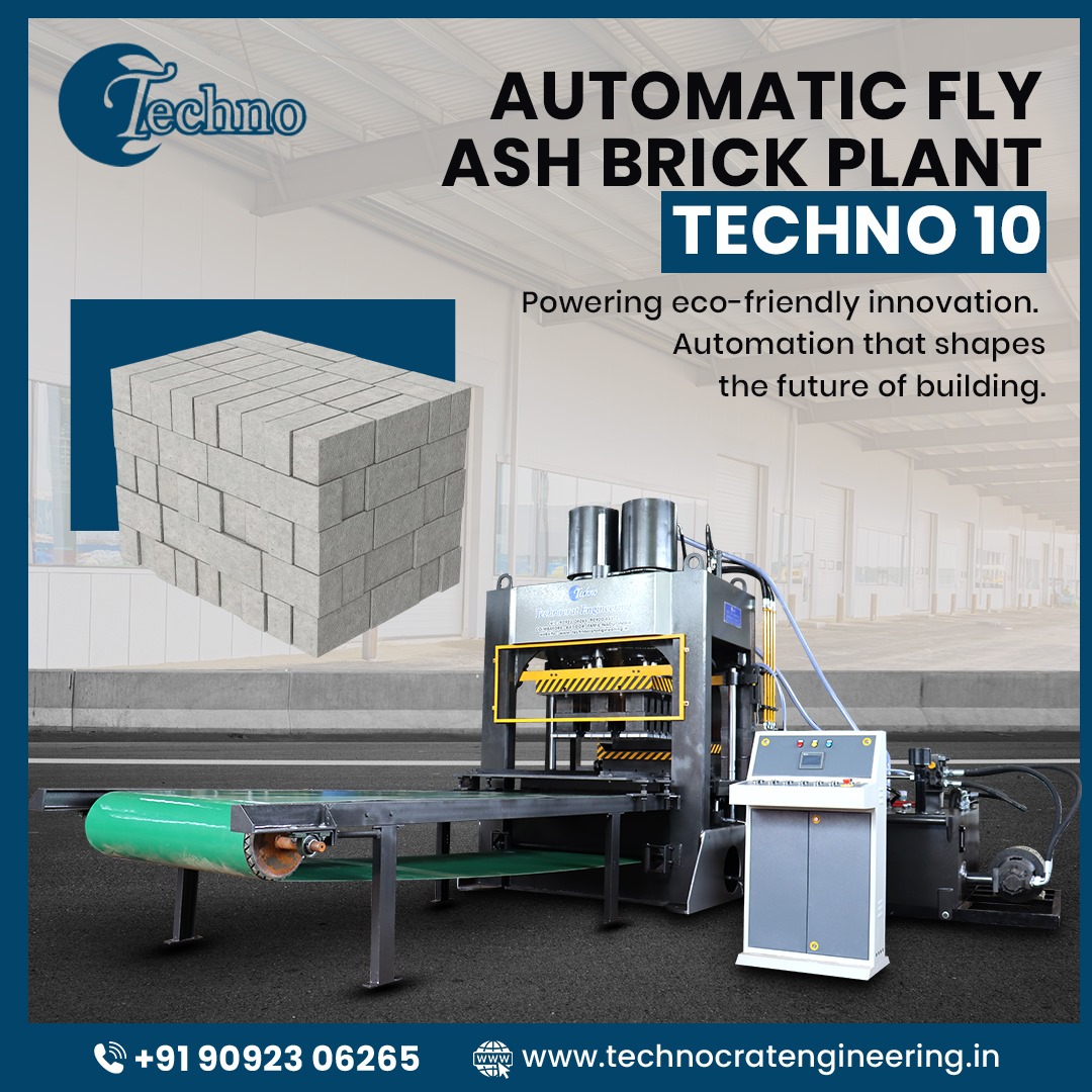 Automatic Fly Ash Brick Plant Suppliers in India