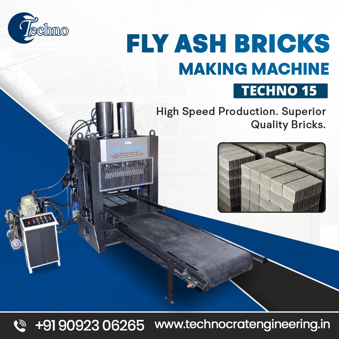 Fly Ash Brick Production Machine Manufacturers in India