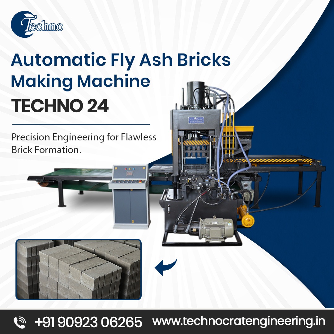 Fully Automatic Fly Ash Bricks Machine Best Price in India